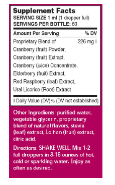 Cranberry and Elderberry