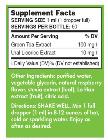 Raspberry Green Tea