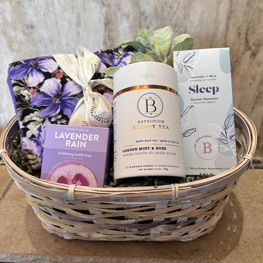 Gift Basket of spa products