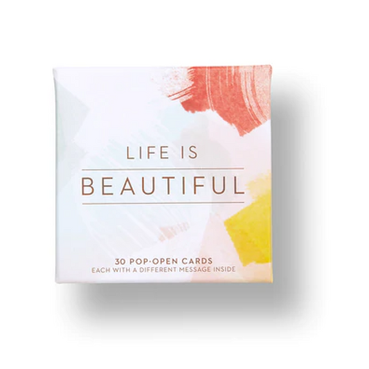 Life Is Beautiful Thoughtfulls Pop-Up Cards
